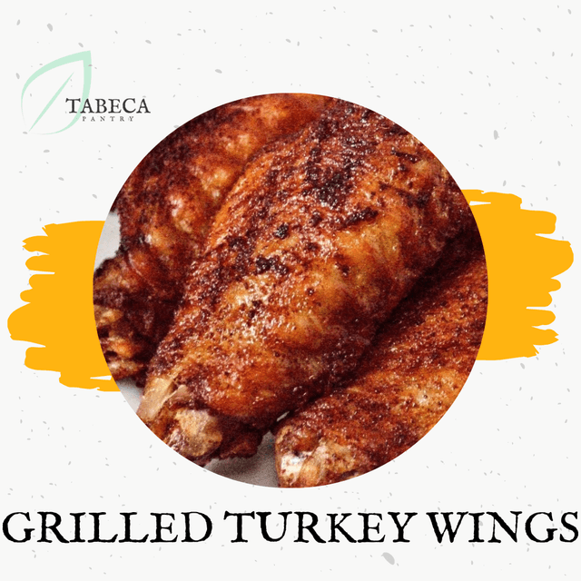 Grilled Turkey Wings (Cut)